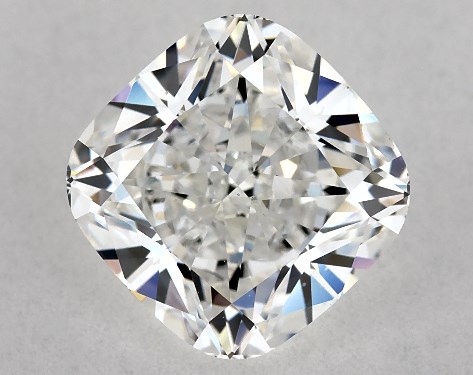 GIA 2.01 Carat F-VS2 Ideal Cut Cushion Modified Diamond